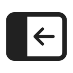 Pane Open SVG Icon